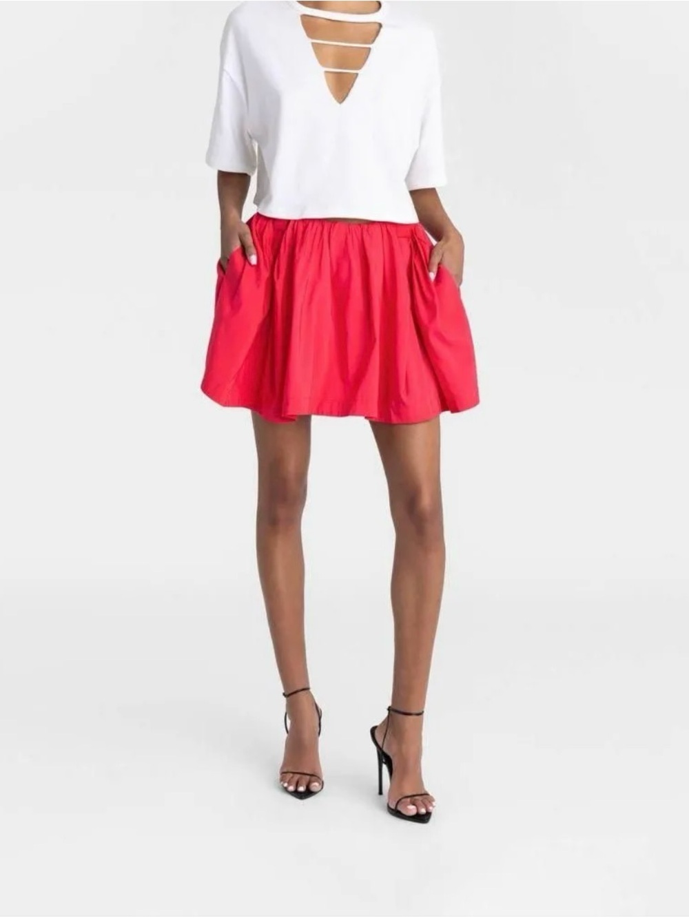 KBB by KAHLANA - The Bubble Skirt - Hot Pink 1X
